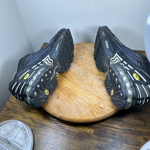 Nike Air Max Plus 3 Black Wolf Grey Silver CD7005-003 Mens Size 13 TN Sneakers - Picture 3 of 9